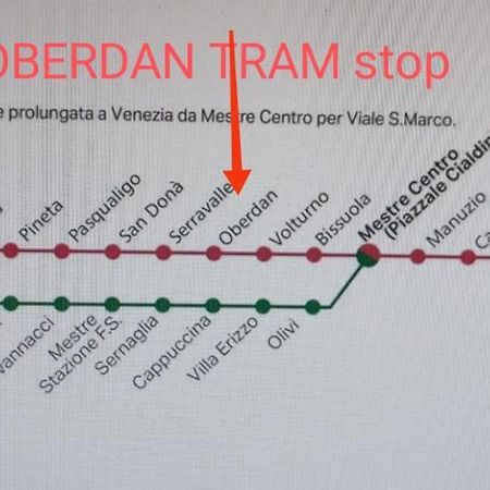 Ferienwohnung Sunshine30Mt Tram Ingresso Indipendente Wifi Venezia Free Park Exterior foto